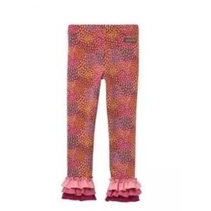 Matilda Jane Girls‎ Late Bloomer Floral Ruffle Leggings size 8 Stretch New